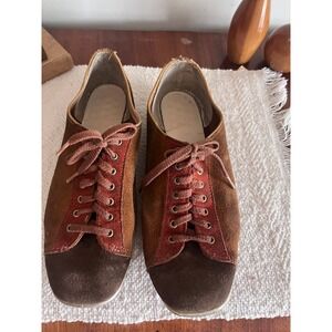 Vintage Suede Brunswick Bowling Shoes Womens (4074)